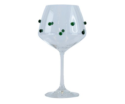 Taça Triangular Gemas Verde Floresta, green | WestwingNow