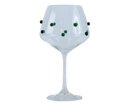 Taça Triangular Gemas Verde Floresta | Westwing