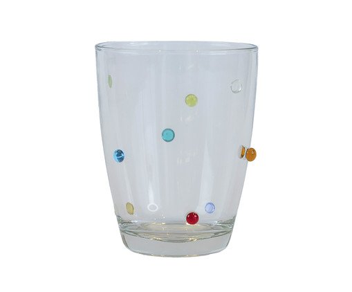 Copo de Vidro Gemas Colorida, multicolor | WestwingNow