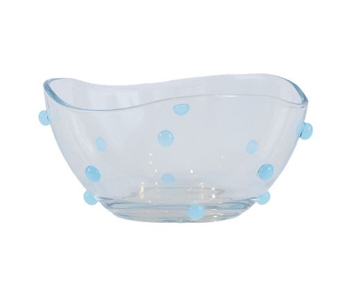 Bowl Mini de Vidro com Gemas Azul Céu, blue | WestwingNow