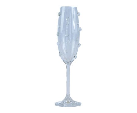 Taça para Champanhe Gemas Transparente | Westwing