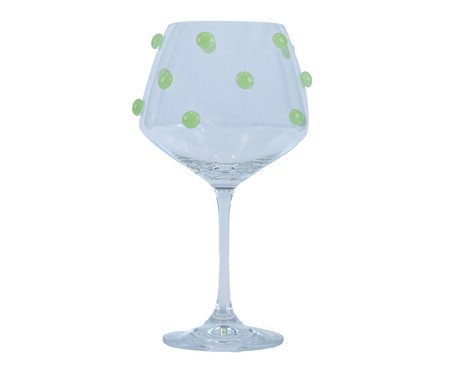 Taça Triangular Gemas Verde Jade | Westwing