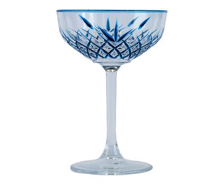 Taça Lapidada Coupe Turquesa | Westwing