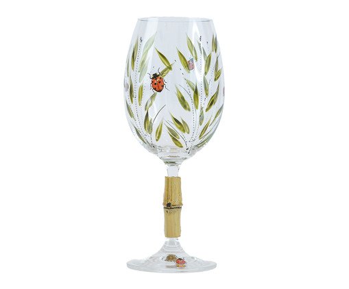 Taça Mariquita Bambu Natural, green | WestwingNow