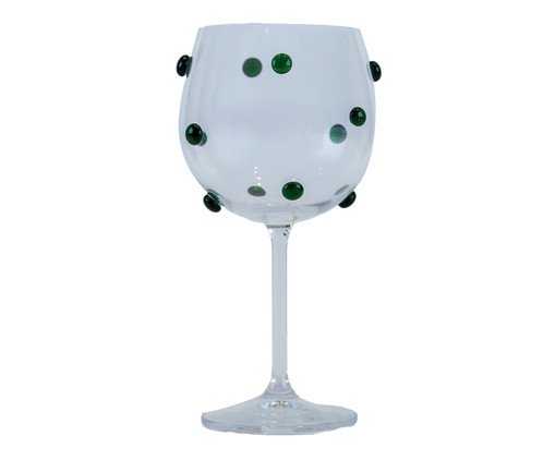 Taça para Gin Gemas Verde Floresta, green | WestwingNow