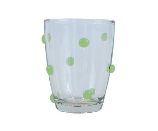 Copo de Vidro Gemas Verde Jade, green | WestwingNow