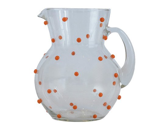 Jarra de Vidro Gemas Laranja, orange | WestwingNow