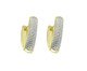 Brinco Argola Média Semijoia Banho de Ouro 18K, Dourado | WestwingNow