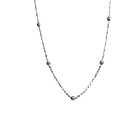 Choker Bolinhas Aço Inoxidável | Westwing