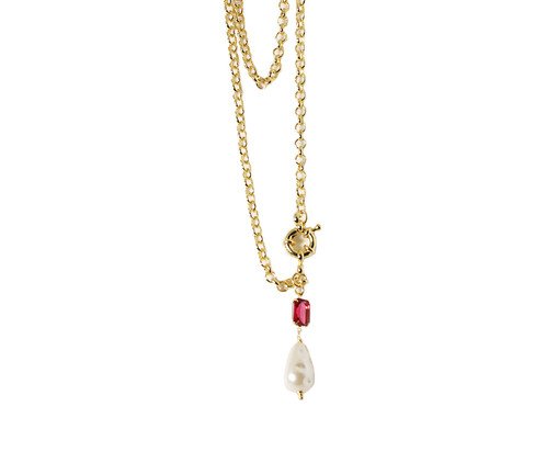 Colar Gota Irregular Gold, Dourado | WestwingNow