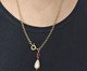 Colar Gota Irregular Gold, Dourado | WestwingNow