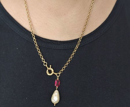 Colar Gota Irregular Gold | Westwing