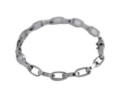 Bracelete Elo Groumet Aço Inoxidável | Westwing