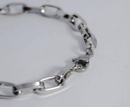 Bracelete Elo Groumet Aço Inoxidável | Westwing