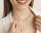 Colar Choker de Corações e Ponto de Luz Gold, Dourado | WestwingNow