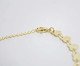 Pulseira Corações Medalha Semijoia Banho de Ouro 18K, Dourado | WestwingNow