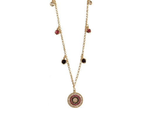 Colar Estilo Mandala Gold, Dourado | WestwingNow