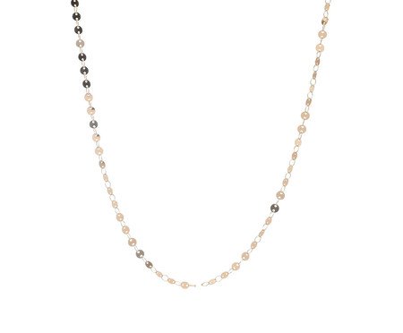 Colar Gold Duplo Medalhas e Micropérolas | Westwing