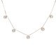 Choker Pontos de Luz Pendurados de Zircônia Incolor, Prata ou Metálico | WestwingNow