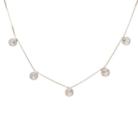 Choker Pontos de Luz Pendurados de Zircônia Incolor | Westwing