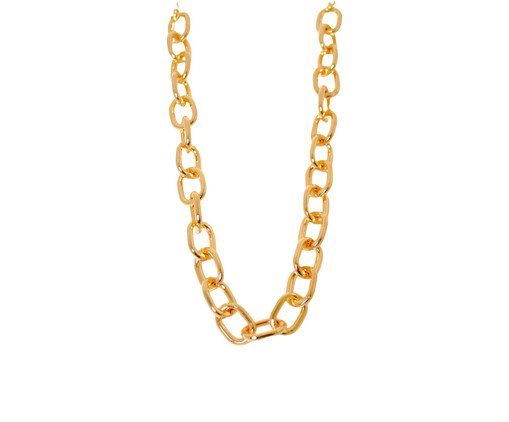 Choker Elo Cartier Semijoia Banho de Ouro 18K, Dourado | WestwingNow