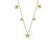Colar Choker de Zirconias e Ponto de Luz Semijoia Banho de Ouro 18K, Dourado | WestwingNow