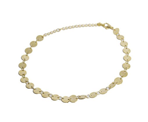 Pulseira Medalhas Semijoia Banho de Ouro 18K, Dourado | WestwingNow
