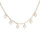 Choker Elo Cartier e Corações Pendurados de Zircônias Incolores, Prata ou Metálico | WestwingNow