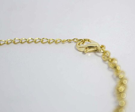 Pulseira Coração, Ferradura e Ponto de Luz Semijoia Banho de Ouro 18K | Westwing