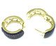 Brinco Argola Rainbow Ouro 18K Cravação de Zirconias Coloridas, Dourado | WestwingNow