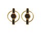 Brinco Olho de Tigre Gold, Dourado | WestwingNow