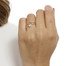 Anel Ajustável Duas Estrelas Gold 18K, Dourado | WestwingNow