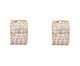 Brinco Argola Articulada Impéria Ouro 18K Cravação de Zirconias, Dourado | WestwingNow