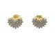 Brinco Coração Pequeno Semijoia Banho de Ouro 18K Zirconia, Dourado | WestwingNow