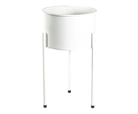 Suporte de Plantas com Vaso Humaitá 2.0 Branco | Westwing