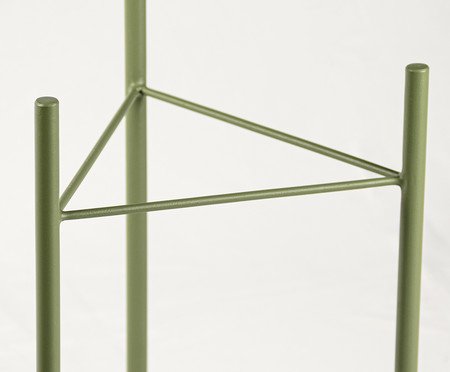 Suporte de Plantas com Vaso Humaitá 2.0 Verde Oliva | Westwing