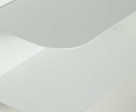 Mesa de Cabeceira Suspensa Urca Branco | Westwing