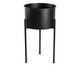 Suporte de Plantas com Vaso Humaitá 2.0 Preto, black | WestwingNow