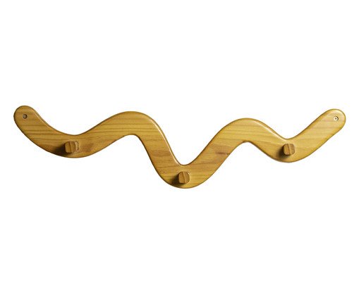 Cabideiro de Parede Jabaquara, wood pattern | WestwingNow