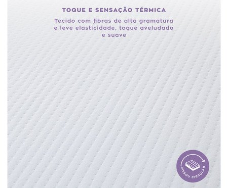 Colchão Spark by Zissou Equilibrado Linha Circular | Westwing