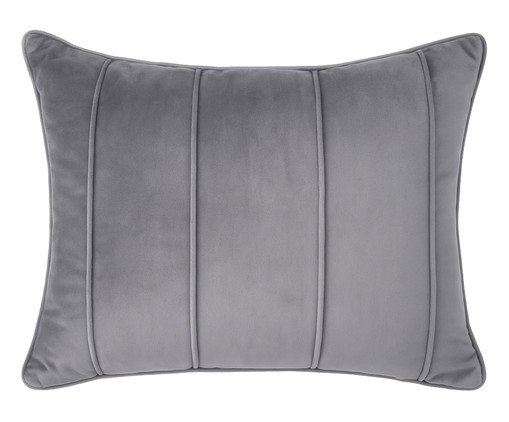 Almofada Nervuras Cinza Prata, grey | WestwingNow