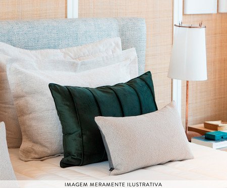 Almofada Veludo Verde Musgo | Westwing