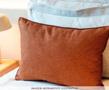 Almofada Linho Eco Cobre | Westwing