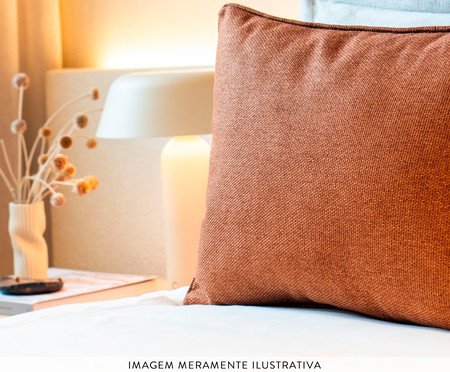 Almofada Linho Eco Cobre | Westwing