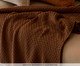 Manta Tricot Tramado Mocha Marrom, brown | WestwingNow