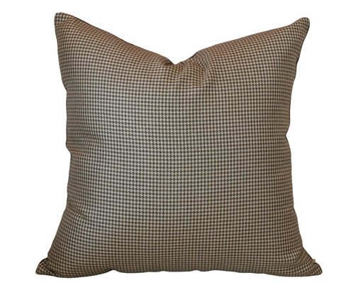 Almofada Pied de Poule Cinza Quadrada, grey | WestwingNow