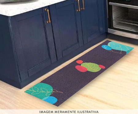 Passadeira Vinil Colormats Purple | Westwing