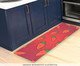 Passadeira Vinil Colormats Cenouras, purple | WestwingNow