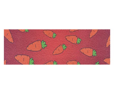 Passadeira Vinil Colormats Cenouras | Westwing