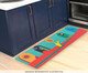 Passadeira Vinil Colormats Sobreviventes, blue | WestwingNow